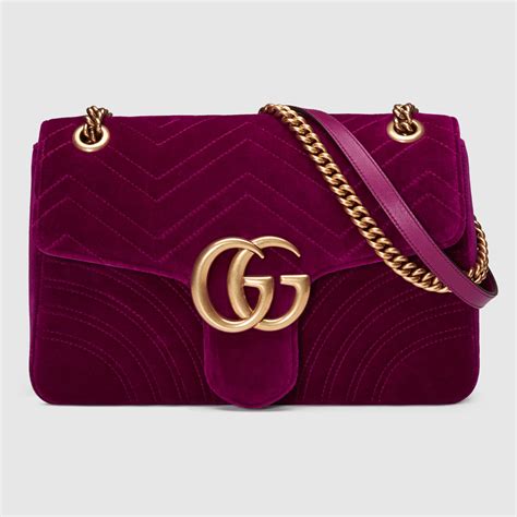 gucci marmont large velvet bag|Gucci Marmont price increase.